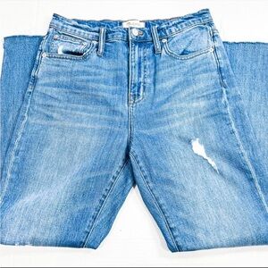 Madewell High Rise Slim Boyjean size 26